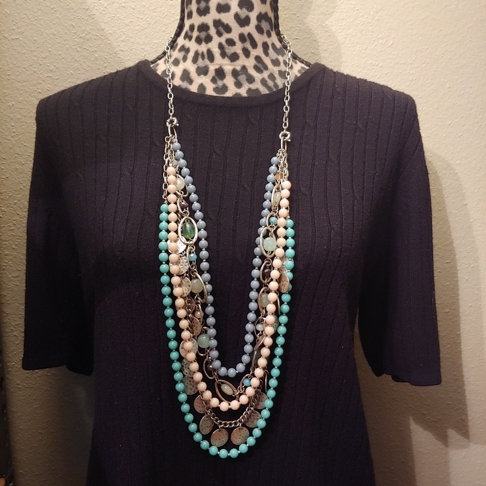 Premier Designs Sugar Rush Multistrand Necklace